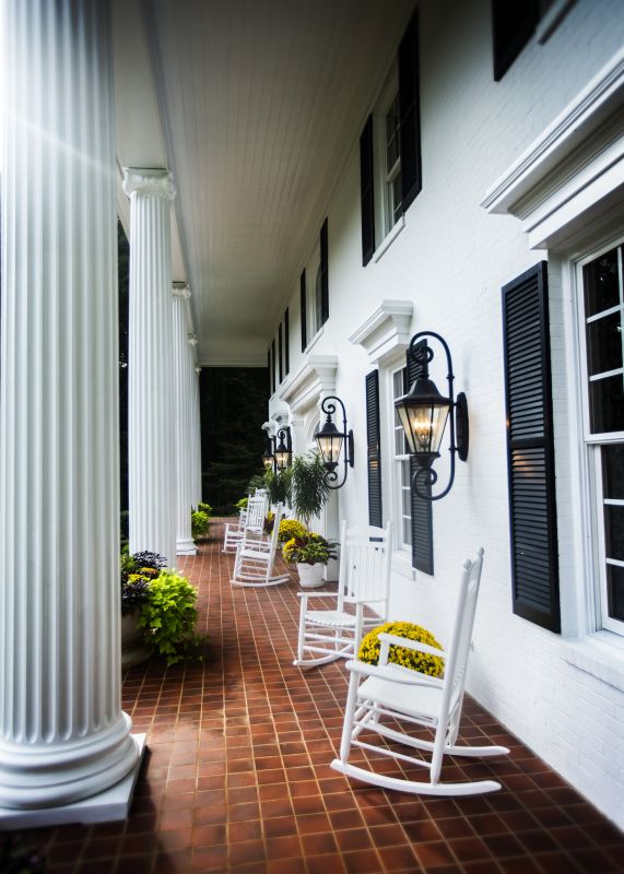 Porch Tile Installation